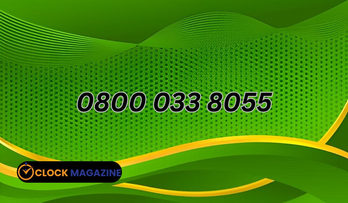 0800 033 8055