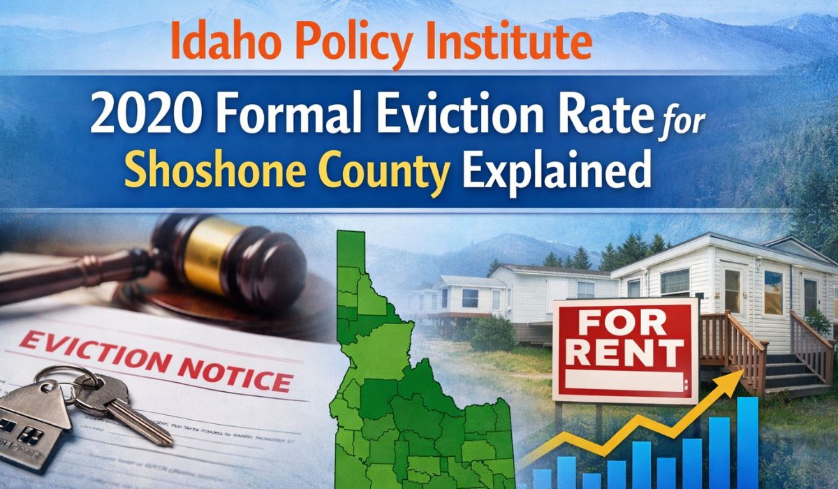 Idaho Policy Institute 2020 Formal Eviction Rate for Shoshone County