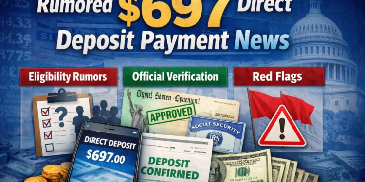 Rumored $697 Direct Deposit Payment