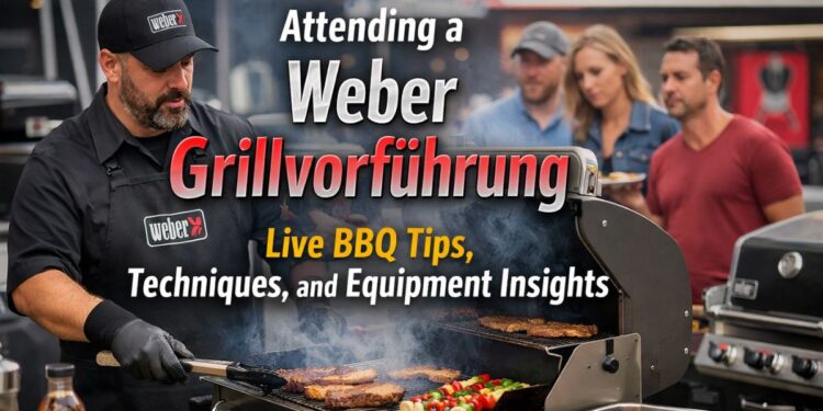 Weber Grillvorführung