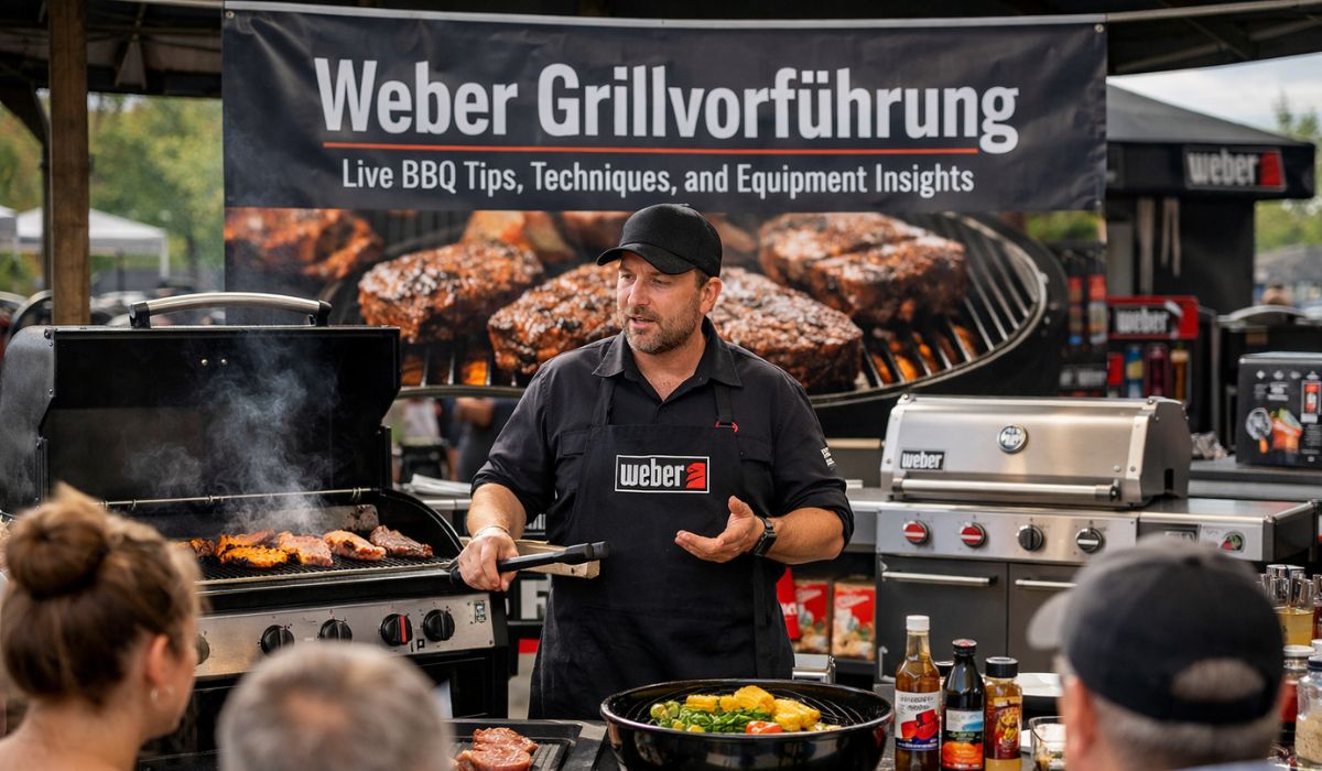Weber Grillvorführung